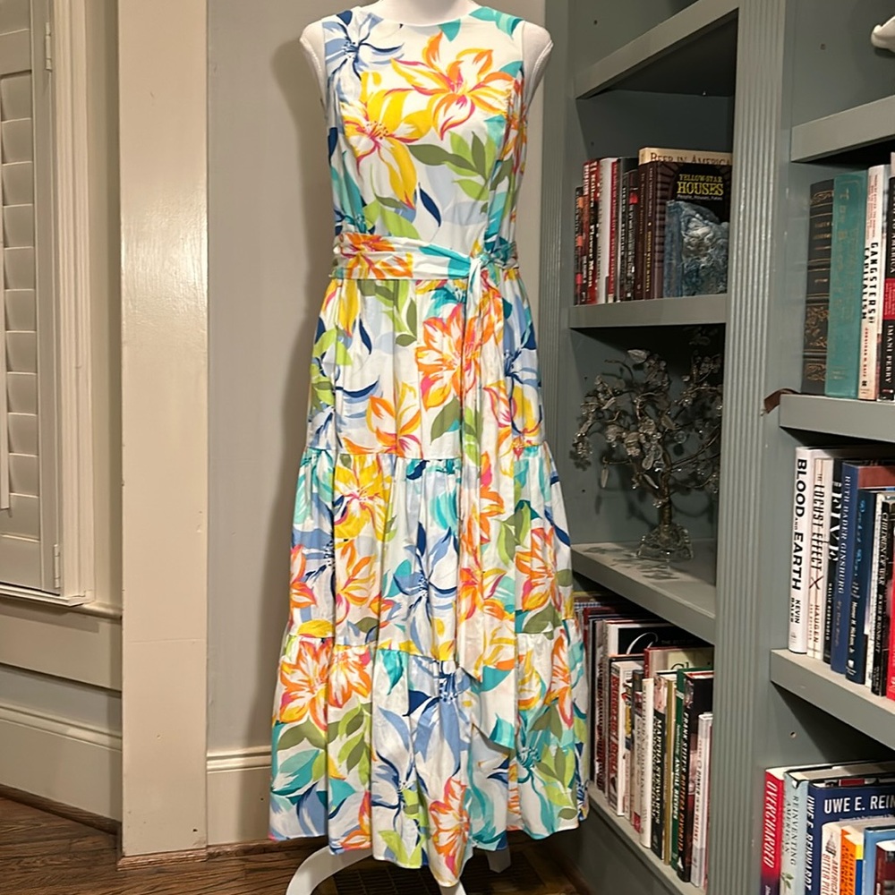 Tahari Floral Dress